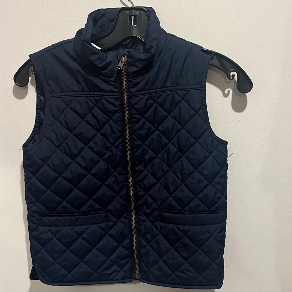 Crewcuts Quilted Vest - Navy